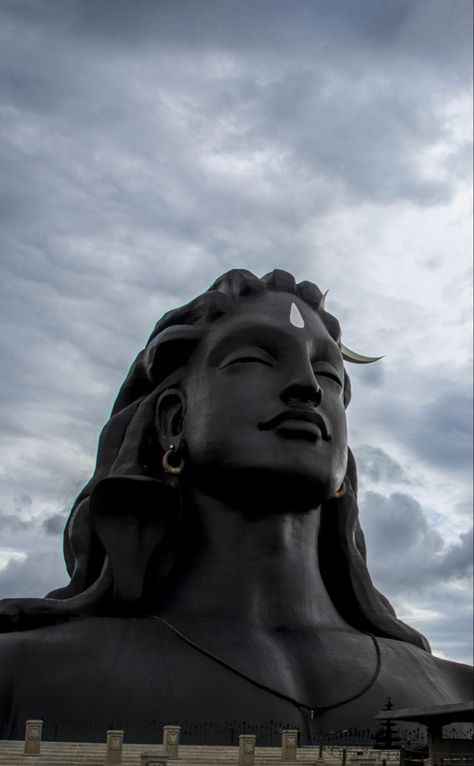 Shiv Ji Profile Pic, Shiv Murti, Adiyogi Shiva Statue, Big Statue, Adiyogi Shiva, Om Symbol Wallpaper, Band Logo Design, Beautiful Views Nature, Lord Rama Images