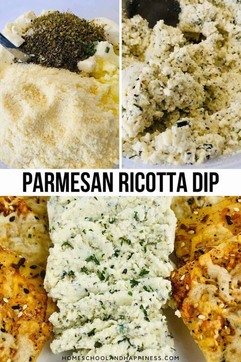 Ricotta Cheese Dip, Summer Bbq Appetizers, Ricotta Dip Recipes, Dip For Crackers, Ricotta Spread, Dip For Parties, Ricotta Dip, Cheese Recipes Appetizers, Cracker Dip