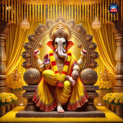 Aya Bappa Morya 🙏❤️ Shri Ganesh Images, Bappa Morya, Ganesh Ji, Shri Ganesh, Ganesh Images, Lord Ganesha, Ganesha, Hyderabad, Doors