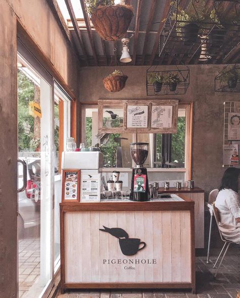 Wednesday. Life is too short not to live it up a little ~ @jessbrndtta Mini Cafe, Bakery Design Interior, Coffee Shop Interior Design, Coffee Cart, Cozy Coffee Shop, Cafe Shop Design, Small Cafe, Coffee Carts, Coffee Shop Design