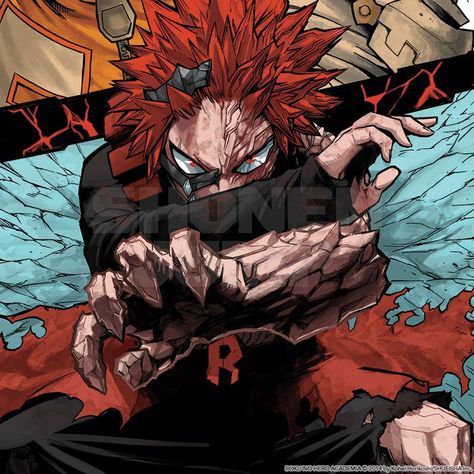 Kirishima My Hero Academia, Arte Monster High, Academia Wallpaper, Kirishima Eijirou, Hero Academia Characters, One Punch Man, Izuku Midoriya, My Hero, Boku No Hero Academia