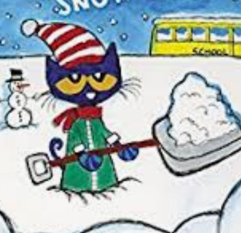 Pete the cat snow winter painted rock idea Christmas Pete The Cat, Pete The Cat And Callie Matching Pfp, Pete The Cat Matching Pfp, Pete The Cat Pfp, Pete The Cat Christmas, Cute Christmas Art, Pete The Cat Art, Cat Snow, Batman Theme