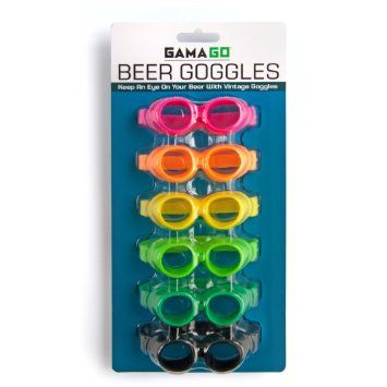 Goggles for 18" dolls!  Amazon.com: GAMAGO Beer Goggles Drink Markers: Wine Glass Tags: Kitchen & Dining. Beer Goggles, Yellow Octopus, Drink Markers, Wine Glass Tags, Eclectic Gifts, Drink Marker, Wine Tools, Drinking Set, Drink Milk