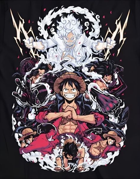 One Piece Graphic Design, Luffy Tshirt, Luffy Design, One Piece Tshirt, Streaming Anime, One Piece Tattoos, Download Anime, One Piece Cartoon, Anime Tshirt