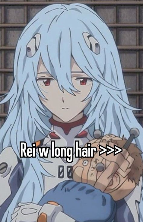 Rei Ayanami Long Hair, Nge Rei, Rei Ayanami Pfp, Rei Evangelion, Emoji Memes, Evangelion Cosplay, Animecore Webcore, Zodiac Characters, Going Postal