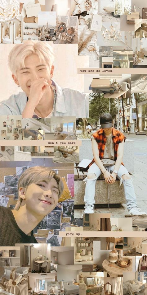 Rm Cute Wallpaper Aesthetic, Rm Asthetic Picture, Namjoon Collage Aesthetic, Rm Collage Wallpaper, Namjoon Collage Wallpaper, Rkive Aesthetic, Kim Namjoon Collage, Rm Collage Aesthetic, Kim Namjoon Aesthetic Wallpaper