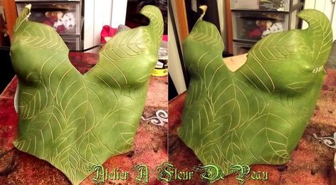 Leaf Armor, Leaf Corset, Junk Couture, Elf Armor, Woodland Fairy Costume, Fairy Costume Women, Fairy Costume Diy, Fairy Realm, Medieval Fair