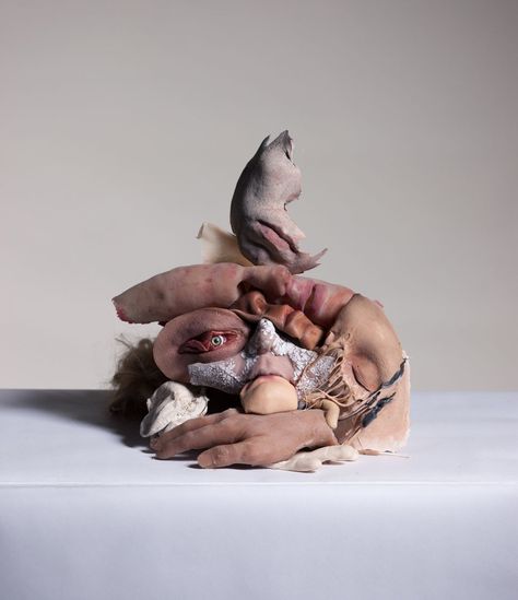 Let's Talk About Horror In Art | HuffPost Sarah Sitkin, Human Decomposition, Hello Tomorrow, Galleries Architecture, Incredible Art, Bizarre Art, Juxtapoz Magazine, Sculpture Installation, Soft Sculpture