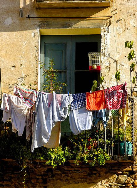 Smelly Towels, Laundry Art, Class Inspiration, Clothes Hanging, Washing Line, Urban Sketching, Clothes Line, Art Class, Shutters