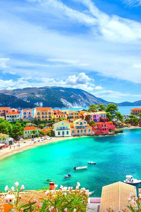 Guide to the best islands in Greece to visit in your life time. Create the perfect Greek island-hopping itinerary with these stunning islands. From Rhodes to Syros, Mykonos to Santorini and Skiathos to Zante and more. #wanderlust #inspiration #europe #islands #itsallbee #beautifuldestination Europe Images, Santorini Island Greece, Places In Greece, Beach Towns, Greece Travel Guide, Travel Greece, Skiathos, Greece Islands, Places In Europe