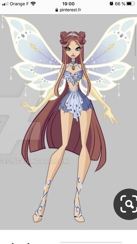 Wings Artwork, Alternative Disney Princesses, Alternative Disney, Klub Winx, Fairy Drawings, Fairy Images, Fashion Illustrations Techniques, Disney Princess Fashion, Club Hairstyles