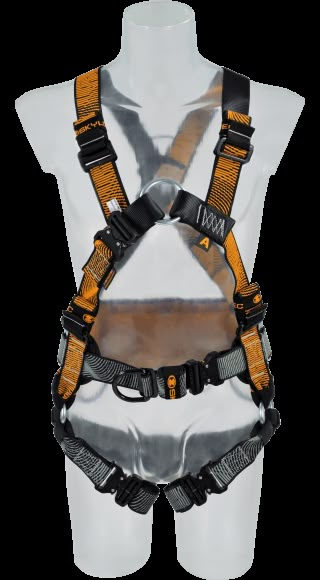 Skylotec ARG 51 Formotion Wind www.towerclimbersupply.com Cyberpunk Gear, Roofing Tools, Tactical Fashion, Climbing Harnesses, Red Dirt, Climbing Gear, Cool New Gadgets, Chest Rig, Safety Gear