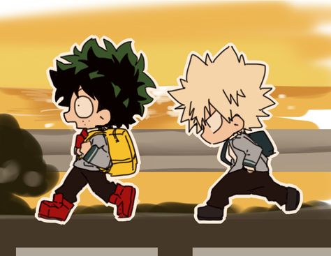 Boku no Hero Academia || Midoriya Izuku, Katsuki Bakugou. Izuku And Bakugou, Izuku X Bakugou, Katsuki And Izuku, Deku And Bakugou, Bakugou And Deku, Bkdk Canon, Izuku Katsuki, Wonder Duo, Bakugou X Midoriya