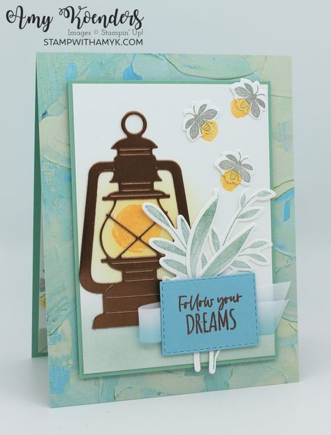 Lighting The Way Cards, Stampin Up Lighting The Way, Lantern Cards, Stampin Up 2023, Up Lighting, Silhouette Cards, Lighting The Way, Follow Your Dreams, Stampin Up Card