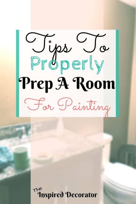 Room For Painting, Painting A Room, Room Checklist, Paint Prep, Renovation Tips, Home Buying Tips, Bedroom Paint, Diy Tips, Living Room Paint