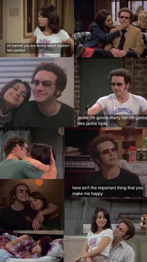 Jackie Burkhart Aesthetic, 70s Show Aesthetic, Jackie Hyde, Jackie And Hyde, That 70s Show Aesthetic, Hyde That 70s Show, Steven Hyde, Jackie Burkhart, 70 Show