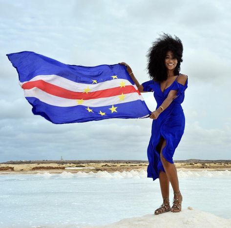 Cape Verde People, Cape Verde Culture, Cape Verde Women, Cape Verdean Flag, Keti Koti, Unity Is Strength, Kap Verde, Cape Verde Flag, Picture Cloud