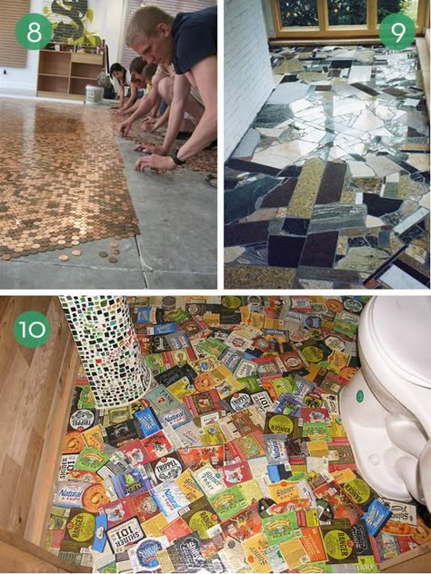 10 Easy and Inexpensive DIY Floor Finishes Diy Flooring, Flooring Ideas, Painted Floors, Floor Finishes, Diy Home Improvement, Concrete Floors, Home Repair, The Bathroom, Backsplash