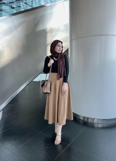 Ootd Coklat Hijab, Ootd Hijab, Ootd, Quick Saves