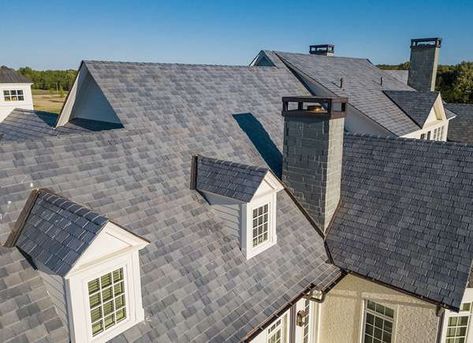 Composite Shakes Composite Roof Shingles, Types Of Roof Shingles, Slate Shingles, Slate Roof Tiles, Shake Roof, Bob Vila, Cool Roof, Asphalt Shingles, Roof Styles