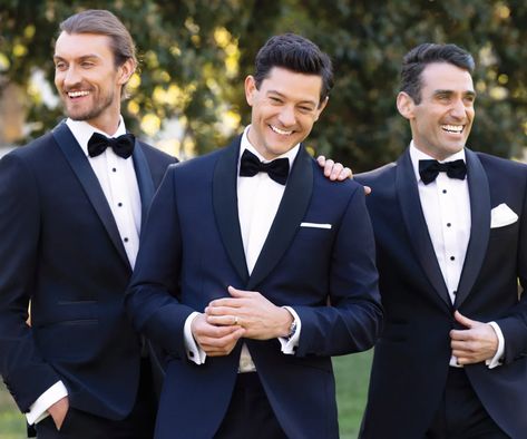 Groomsmen Tuxedos Navy, Navy Tux Groomsmen, Navy Tuxedo Wedding Groomsmen, Black And Navy Tuxedo Wedding, Navy Groom Tuxedo, Navy And Black Tux Wedding, Navy Groom And Groomsmen, Groom Navy Suit Wedding, Navy Suit Wedding Groom Attire