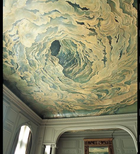 José María Sert,Palacio Pereda Brazilian Embassy#theworldofinteriors#mariefranceboyer Ceiling Murals, Viborg, Dream House Interior, What Makes You Happy, Dream House Decor, Mural Art, Aesthetic Room Decor, My New Room, Dream Home Design