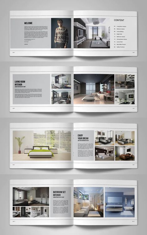 Interior Catalog Design, Interior Design Catalogue, Presentation Furniture Design, Catalog Design Inspiration, Architect Portfolio Design, Portfolio D'architecture, Architecture Portfolio Template, Design De Configuration, Interior Brochures