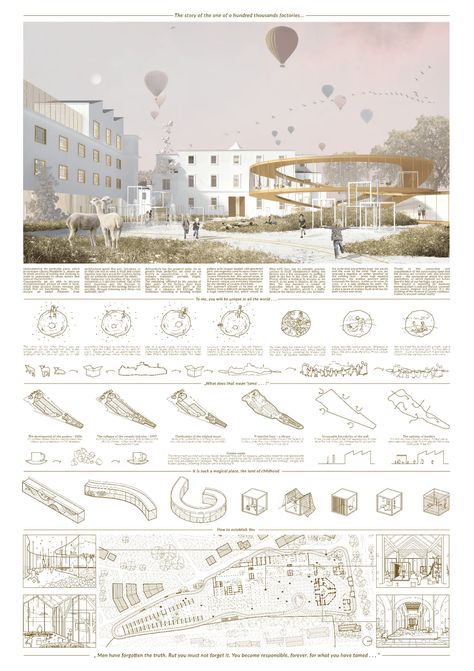 YAC Announces the winners of the 2019 Kid's Factory Competition Competition Boards Architecture, Graphic Architecture Presentation, Architectural Competition Board, Architecture Competition Poster, Architecture Poster Layout, Architecture Presentation Board Layout, Architecture Panel Layout, Architecture Competition Board, Architecture Board Layout