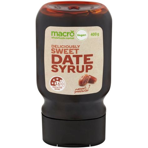 Macro Date Syrup 400G | Woolworths Date Sauce, Date Syrup, Australian Food, Online Supermarket, Whole Foods Market, Ketchup Bottle, Kikkoman Soy Sauce, Food Shop, Soy Sauce Bottle