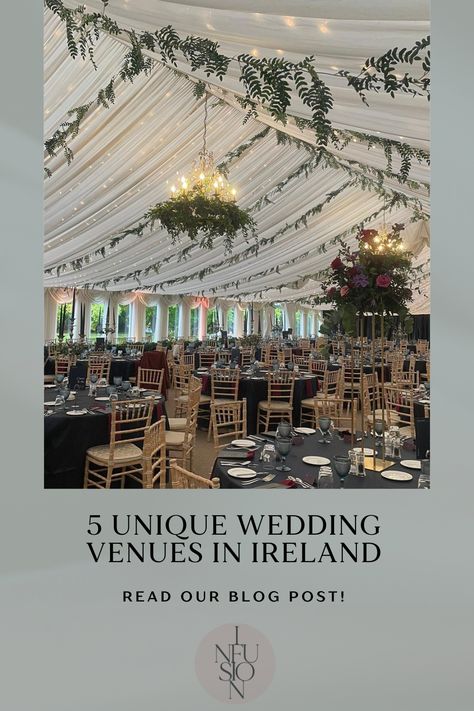 How about elevating your big day and choosing an exclusive wedding venue where you can express yourself fully? Read our blog post for irish wedding venues in Ireland, irish castle wedding venues, small irish wedding venues and irish elopement wedding venues ideas! @yvonnekeanephotography Ireland Wedding Decor, Irish Wedding Ideas, Irish Elopement, Wedding Venues Ireland, Wedding Venues Ideas, Ireland Wedding Dress, Irish Themed Weddings, Castle Wedding Venues, Irish Wedding Venues