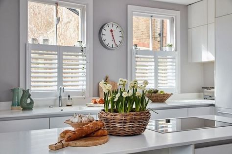 #windowshuttersbrisbane #windowshutters #brisbane Kitchen Window Shutters, Cafe Style Shutters, Traditional Shutters, Kitchen Shutters, Interior Window Shutters, Custom Shutters, Diy Shutters, Fancy Kitchens, Interior Shutters