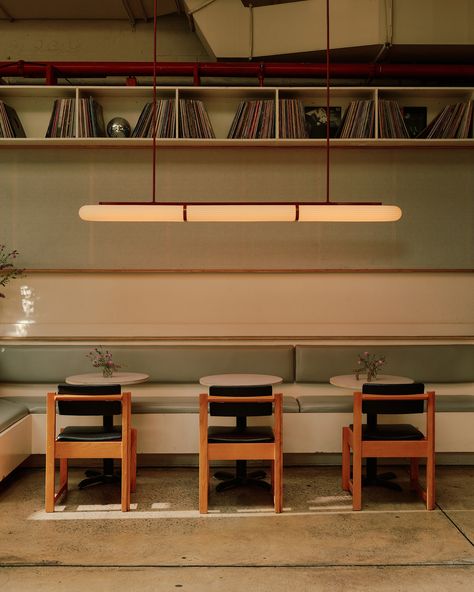 In Common With gives task lighting a poetic feel with Saga | Wallpaper Pendant Fixture, Storage Mirror, Decoration Inspiration, Task Lighting, Table Storage, Cafe Restaurant, Three Piece, Metal Finishes, 인테리어 디자인