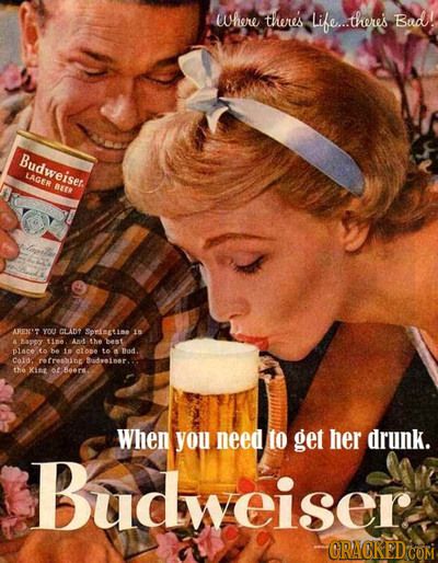 Beer Ads, Funny Vintage Ads, Beer Ad, Budweiser Beer, Beer Poster, Old Advertising, Great Ads, Old Advertisements, Retro Advertising