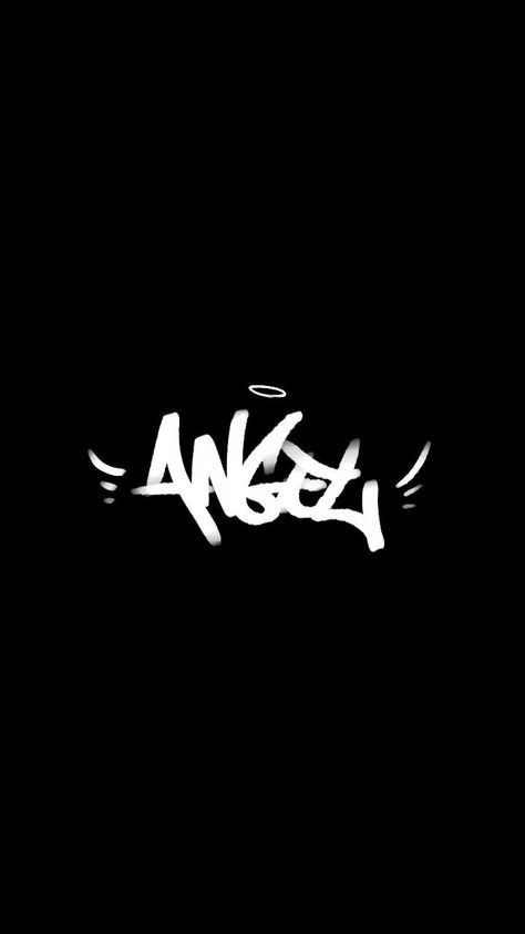 Hip Logo Design, Angel Graffiti Word, Hiphop Graffiti Art Hip Hop, Black And White Graffiti Wallpaper, Wallpaper Artes, Hood Graffiti, Black And White Graffiti Art, Gang Graffiti, Graffiti Black And White