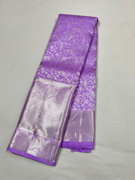 Lavander Colour Silk Sarees, Lavender Color Kanchi Pattu Sarees, Lavender Color Pattu Saree, Lilac Pattu Saree, Lilac Silk Saree, Lavender Blouse Design, Lavender Pattu Saree, Lavender Colour Saree, Lavender Sarees