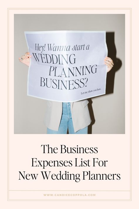 From office supplies to client meetings, discover all the costs involved in being a wedding planner. Plan your budget wisely with this list! #WeddingBusiness #PlannerExpenses #EntrepreneurLife Wedding Planner Office, Events Management, Wedding Planning Business, Business Expense, Keys Wedding, Wedding Business, Business Advice, Industrial Wedding, Event Management