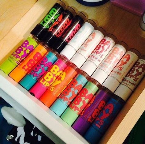 Best Friend Bucket List, Baby Lips Maybelline, Lip Balm Collection, Lip Gloss Collection, Baby Lips, Kesha, Makeup Collection, Lip Care, Makeup Nails