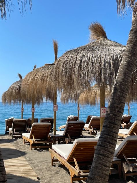 Spanish Beaches Aesthetic, Marbella Aesthetic, Marbella Spain Aesthetic, Spain Beach Aesthetic, Spain Life, Nikki Beach Marbella, Puerto Banus Marbella Aesthetic, Spain Aesthetics, Marbella Spain Beach