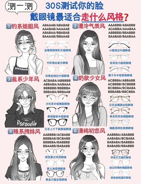 - Check more at https://howcandothis.com/hairstyleideas/90219/ Poses For Glasses, Glasses By Face Shape, Glasses And Hairstyles, Hairstyle With Glasses Medium, Art Face Shapes, Hair Styles For Face Shapes, Cute Hairstyles For Glasses, Hair Styles For Glasses, Glasses According To Face Shape