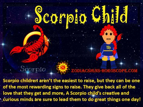 Scorpio Child: Personality Traits and Characteristics | Scorpio Baby Scorpio Mother, The People Of Scorpio, Scorpio Child, Zodiac Sign For October, Birthday Horoscope, Zodiac Signs Months, Zodiac Sign List, Scorpio Memes Funny, Love Compatibility