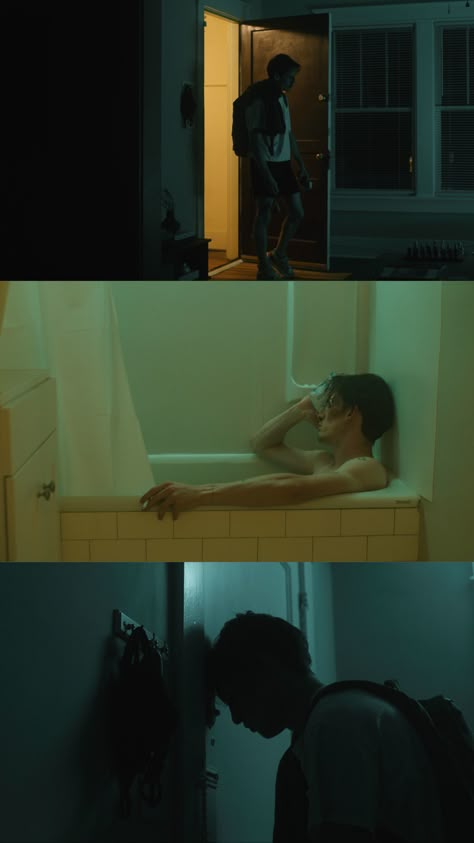 Photography Ideas For Portfolio, Cool Shots In Film, Film And Photography, Story Through Photography, Different Camera Shots, Bathtub Cinematography, Roger Deakins Photography, Famous Movie Shots, Good Cinematography