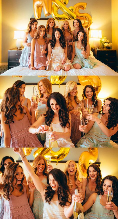 Unique Getting Ready Outfits Wedding, Bridesmaid Photoshoot Ideas Before Wedding, Bridesmaid In Robes Pictures, Bride And Bridesmaid Robes Pictures, Getting Ready Outfits For Bridesmaids, Bridal Party Outfits Bachelorette, Bridesmaid Photoshoot Before Wedding, Getting Ready Wedding Outfit, Bridesmaid Getting Ready Outfit