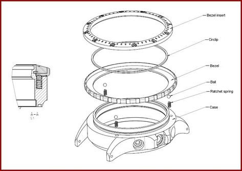 Exploded View Sketch, View Sketch, Watch Sketch, Gold Texture Background, Sketch Simple, Exploded View, Industrial Design Sketch, Affordable Watches, Sketches Simple