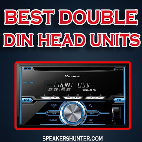 Finding the best double DIN head unit can be a challenge in the current automotive market.  Upgrade your double din car stereo with one of these amazing options. #SpeakersHunter #DoubleDinHeadUnits #BestHeadUnits #CarHeadUnits #BestDoubleDinHeadUnits Double Din Car Stereo, Jeep Stuff, Head Unit, Car Stereo, Toyota Tacoma, Program Design, Car Audio, Car Interior, Car Radio