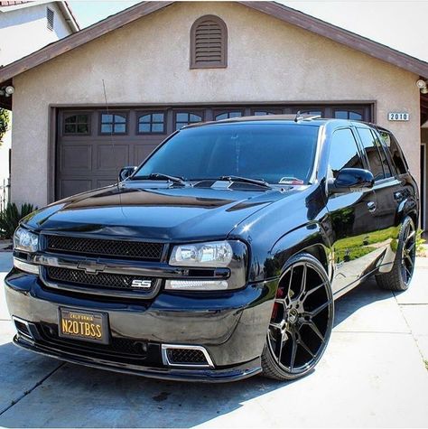 Trailblazer SS 2007 Chevy Trailblazer, Chevy Trailblazer Ss, Srt8 Jeep, Trailblazer Ss, Silverado Truck, Chevy Ss, Dropped Trucks, Chevy Trailblazer, Custom Chevy Trucks