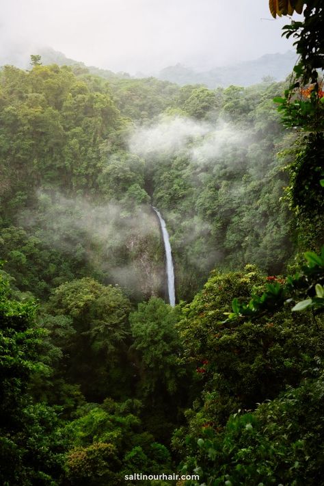 La Fortuna Waterfall Costa Rica, Hiking In Costa Rica, Costa Rica Hot Springs, Fortuna Costa Rica, Costa Rica Waterfall, Arenal Costa Rica, Arenal Volcano, Waterfall Photo, Volcano National Park