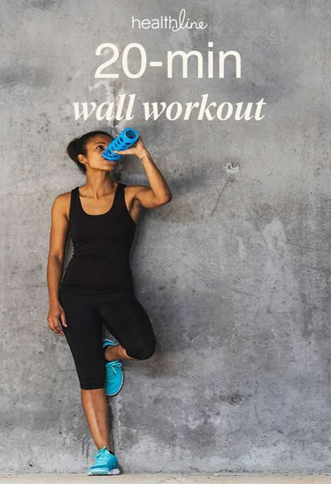 Wall Strength Training, Workout With Wall, 28 Day Wall Workouts For Women, Portable Workout Equipment, Wall Exercise Plan, Wall Work Out Challenge, Best Wall Exercises, Busy Mom Wall Pilates, Yoga Wall Exercises