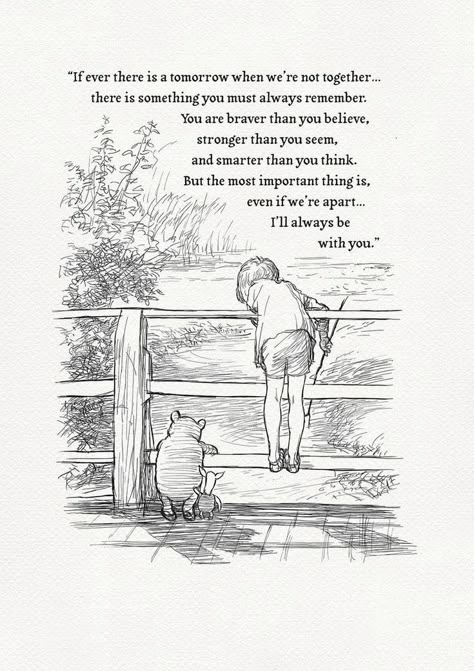 Quality Quote, House At Pooh Corner, Vintage Style Poster, Quality Quotes, Classic Vintage Style, Winnie The Pooh Quotes, Pooh Quotes, Pooh Bear, Stronger Than You