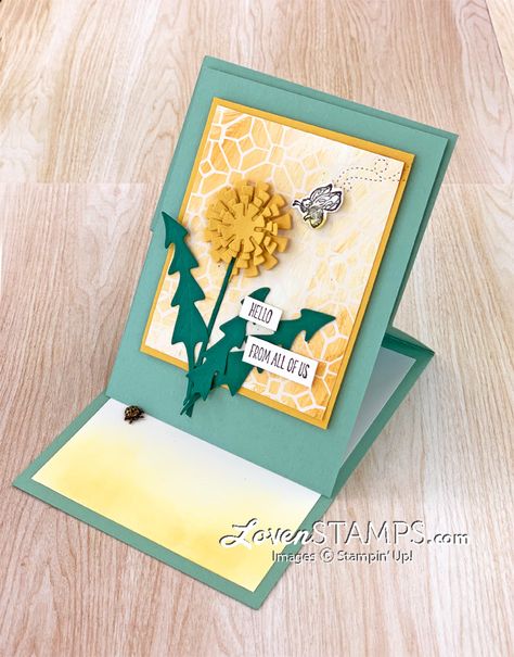 Stampin Up Easel Cards, Pop Up Easel Card Tutorial, Triple Easel Card Tutorial, Double Fold Easel Card Tutorial, Free Standing Pop Up Card, Stampin Up Easel Card Tutorial, Pop Up Garden Cards, Paper Pop, Card Tricks