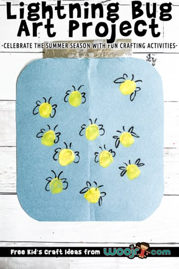 Lightning Bug Craft, Preschool Bug Crafts, Insect Preschool, Lightning Bug Crafts, Infant Teacher, Bug Craft, Bug Activities, Insects Preschool, Bugs Preschool